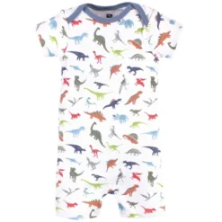Hudson Baby Infant Boy Cotton Rompers, Dino -Hudson Baby Store GUEST 0254435a 43ca 48a3 8931 2073be3082e6