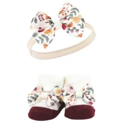 Hudson Baby Infant Girl Headband And Socks Giftset, Fall Botanical, One Size -Hudson Baby Store GUEST 028f9d11 15e2 4d04 b79d 7c68e3a9b540
