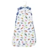 Hudson Baby Infant Boy Interlock Cotton Sleeveless Sleeping Bag, Dinosaurs