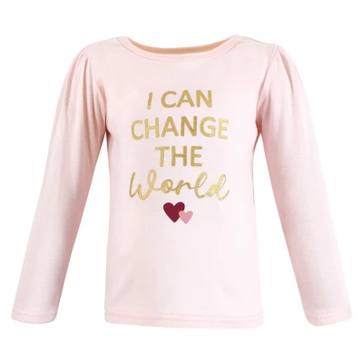 Hudson Baby Infant And Toddler Girl Long Sleeve T-Shirts, Girls World 4 Hudson Baby Infant And Toddler Girl Long Sleeve T-Shirts, Girls World - Image 4
