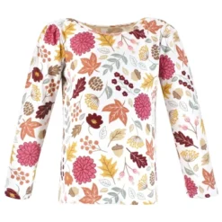 Hudson Baby Infant And Toddler Girl Long Sleeve T-Shirts, Fall Pumpkin Spice -Hudson Baby Store GUEST 09161517 1594 4af8 a18f 850a92d9fd00