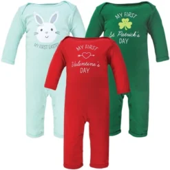 Hudson Baby Unisex Baby Cotton Coveralls, Valentine Easter -Hudson Baby Store GUEST 0b51571a 6bb1 4147 b13d df101b292c16