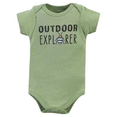 Hudson Baby Unisex Baby Cotton Bodysuits, Bugs 3-Pack 3 Hudson Baby Unisex Baby Cotton Bodysuits, Bugs 3-Pack - Image 3