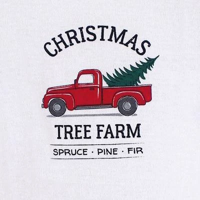 Hudson Baby Infant Unisex Cotton Bodysuit And Pant Set, Christmas Tree 2 Hudson Baby Infant Unisex Cotton Bodysuit And Pant Set, Christmas Tree - Image 2