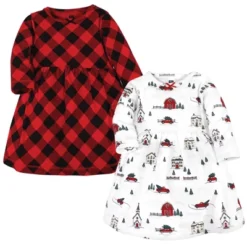 Hudson Baby Infant And Toddler Girl Cotton Dresses, Christmas Scene -Hudson Baby Store GUEST 0f368ed5 c4fd 4b49 983d 6017feb2202e