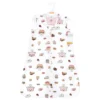 Hudson Baby Infant Girl Plush Faux Fur Sleeping Bag, Wearable Blanket, Sweet Bakery