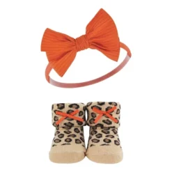 Hudson Baby Infant Girl Headband And Socks Giftset, Fall Leopard, One Size -Hudson Baby Store GUEST 16f0792d 7b1e 40e7 ae02 03568e25156a