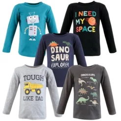 Hudson Baby Infant And Toddler Boy Long Sleeve T-Shirts, Dino Truck Robot 23 Hudson Baby Infant And Toddler Boy Long Sleeve T-Shirts, Dino Truck Robot -Hudson Baby Store GUEST 22821838 fc73 4419 9410 6baa0b269fb6