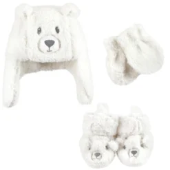 Hudson Baby Unisex Baby Trapper Hat, Mitten And Bootie Set, Cream Bear 19 Hudson Baby Unisex Baby Trapper Hat, Mitten And Bootie Set, Cream Bear -Hudson Baby Store GUEST 237eeebc 0bd9 4678 a839 6a80bfd3e35d