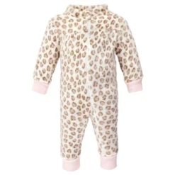 Hudson Baby Toddler Girls Plush Jumpsuits, Blush Rose -Hudson Baby Store GUEST 24526924 5f74 427b 8c7f 2e3e0b75eac0 1