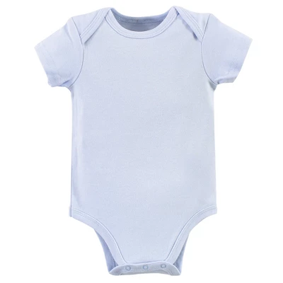 Hudson Baby Infant Boy Cotton Bodysuits 5pk, Whaley Handsome 1 Hudson Baby Infant Boy Cotton Bodysuits 5pk, Whaley Handsome