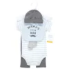 Hudson Baby Infant Boy Cotton Layette Set, Mamas Little Man