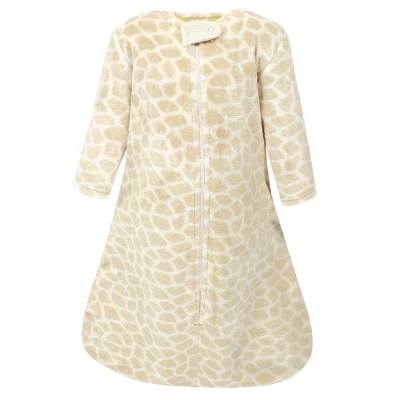 Hudson Baby Plush Long-Sleeve Sleeping Bag, Sack, Blanket, Giraffe 3 Hudson Baby Plush Long-Sleeve Sleeping Bag, Sack, Blanket, Giraffe - Image 3