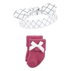 Hudson Baby Infant Girls Headband And Socks Set, Princess, 0-9 Months -Hudson Baby Store GUEST 2a8332bc 918f 493e ae3e 2df2708d75e8