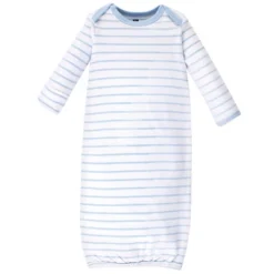 Hudson Baby Infant Boy Cotton Long-Sleeve Gowns 4pk, Mustache, 0-6 Months -Hudson Baby Store GUEST 2ad7b970 c0cf 4715 8348 cc2c8032f6ab