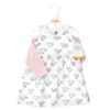 Hudson Baby Infant Girl Cotton Dress And Cardigan Set, Tea Party