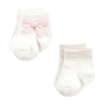 Hudson Baby Infant Girl Sock And Headband 12pc Set, Basic Pink Gray, 0-9 Months 6 Hudson Baby Infant Girl Sock And Headband 12pc Set, Basic Pink Gray, 0-9 Months - Image 6