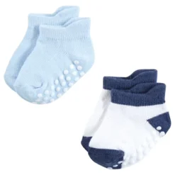 Hudson Baby Infant Boy Non-Skid No-Show Socks, Blue -Hudson Baby Store GUEST 35ef98be 5e1e 4365 afe4 a32e74762175