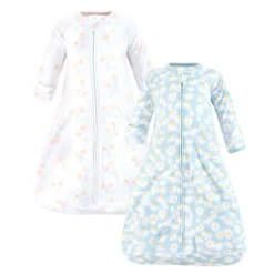 Hudson Baby Infant Girl Cotton Long-Sleeve Wearable Sleeping Bag, Sack, Blanket, Mixed Daisy -Hudson Baby Store GUEST 3602bd26 a70e 477b 881a dbda5505aef4