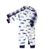 Hudson Baby Unisex Toddler Plush Jumpsuits, Cars