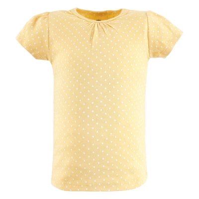 Hudson Baby Infant And Toddler Girl Short Sleeve T-Shirts, Fall Botanical 3 Hudson Baby Infant And Toddler Girl Short Sleeve T-Shirts, Fall Botanical - Image 3