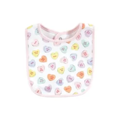 Hudson Baby Infant Girl Cotton Bib And Sock Set, Be Mine Valentine, One Size -Hudson Baby Store GUEST 3b833840 3f8c 4f68 8d68 79b60916c3b2