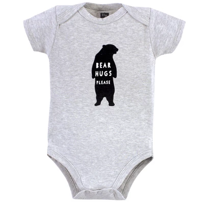 Hudson Baby Cotton Bodysuits 5pk, Baby Bear 5 Hudson Baby Cotton Bodysuits 5pk, Baby Bear - Image 5