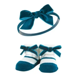 Hudson Baby Infant Girl Headband And Socks Giftset, Burgundy Pink Teal, One Size -Hudson Baby Store GUEST 3fdcf6d3 eb2f 4c3b 9d7c e49b14521322