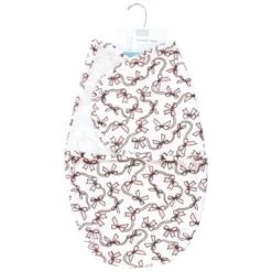 Hudson Baby Infant Girl Plush Faux Fur Swaddle Wrap, Pink Bows, 0-3 Months