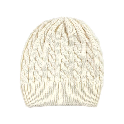 Hudson Baby Family Knitted Caps 3pk, Black Red 3 Hudson Baby Family Knitted Caps 3pk, Black Red - Image 3