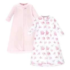Hudson Baby Infant Girl Cotton Long-Sleeve Wearable Sleeping Bag, Sack, Blanket, Basic Pink Floral -Hudson Baby Store GUEST 45df3d86 a738 4a18 b4eb 7efc1aec0b8a