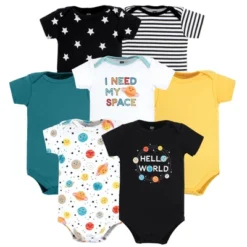 Hudson Baby Cotton Bodysuits, Happy Planets -Hudson Baby Store GUEST 4891228b f17d 463b 9e43 e1e92eaec3f7