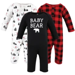 Hudson Baby Unisex Baby Cotton Coveralls, Buffalo Plaid Bear -Hudson Baby Store GUEST 4f637ff2 a95c 475c b48f 28661e71f26a