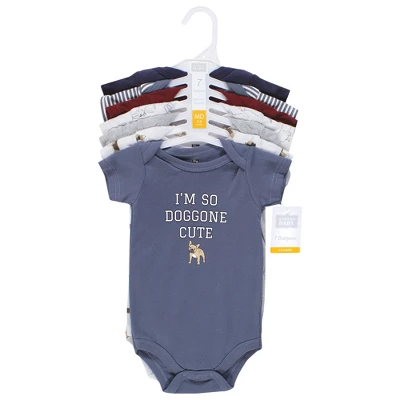 Hudson Baby Infant Boy Cotton Bodysuits, Boy Dogs 1 Hudson Baby Infant Boy Cotton Bodysuits, Boy Dogs