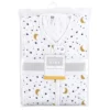 Hudson Baby Unisex Baby Long Sleeve Muslin Sleeping Bag, Wearable Blanket, Sleep Sack, Moon