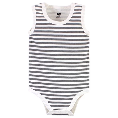 Hudson Baby Unisex Baby Cotton Sleeveless Bodysuits, Bunny And Bee 5 Hudson Baby Unisex Baby Cotton Sleeveless Bodysuits, Bunny And Bee - Image 5