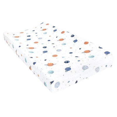 Hudson Baby Infant Boy Changing Pad Cover, Space, One Size 2 Hudson Baby Infant Boy Changing Pad Cover, Space, One Size - Image 2
