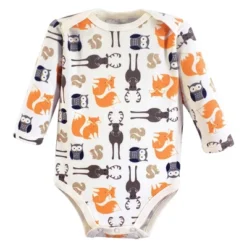 Hudson Baby Infant Boy Cotton Long-Sleeve Bodysuits, Forest -Hudson Baby Store GUEST 587383f6 fdae 491b af14 91b27282eb8a