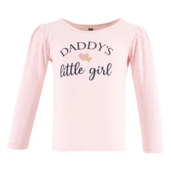 Hudson Baby Infant Girl Long Sleeve T-Shirts, Girl Daddy Pink Navy -Hudson Baby Store GUEST 5aab9f16 56ff 4868 b79b 5fe3d820d77a
