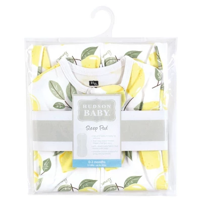 Hudson Baby Infant Girl Sleep Pod, Lemon, 0-2 Months 1 Hudson Baby Infant Girl Sleep Pod, Lemon, 0-2 Months