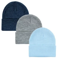 Hudson Baby Family Knit Cuffed Beanie 3pk, Light Blue 9 Hudson Baby Family Knit Cuffed Beanie 3pk, Light Blue -Hudson Baby Store GUEST 601af9f9 5313 4ad3 b5c2 6def90c44fa8
