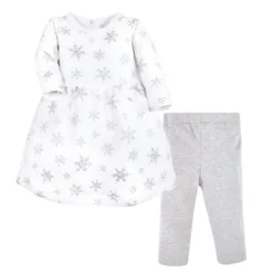 Hudson Baby Toddler Girl Quilted Cotton Dress And Leggings, Silver Snowflakes 7 Hudson Baby Toddler Girl Quilted Cotton Dress And Leggings, Silver Snowflakes -Hudson Baby Store GUEST 60a0b4f6 30b0 4beb ae88 c410f687e80b
