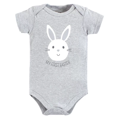 Hudson Baby Unisex Baby Cotton Bodysuits, Eggstra Cute 4 Hudson Baby Unisex Baby Cotton Bodysuits, Eggstra Cute - Image 4