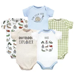Hudson Baby Unisex Baby Cotton Bodysuits, Bugs 5-Pack 15 Hudson Baby Unisex Baby Cotton Bodysuits, Bugs 5-Pack -Hudson Baby Store GUEST 6363661b f62a 45b8 8538 8e0de54c0244
