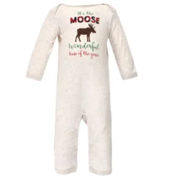 Hudson Baby Infant Boy Holiday Cotton Coveralls 2pk, Moose Wonderful Time -Hudson Baby Store GUEST 655b5e8d 8b16 48f5 937e e004010ff94c