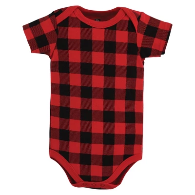 Hudson Baby Cotton Bodysuits, Brown Bear 7 Hudson Baby Cotton Bodysuits, Brown Bear - Image 7