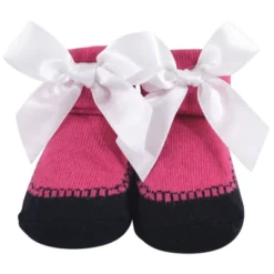 Hudson Baby Infant Girl Headband And Socks Giftset 6pc, Dark Pink Black, One Size -Hudson Baby Store GUEST 699a4f06 4e4d 4854 a0a1 a36b766d2d2f