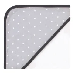 Hudson Baby Infant Boy Cotton Rich Hooded Towels, Royal Safari, One Size