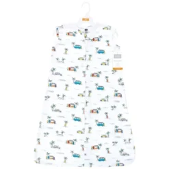 Hudson Baby Cotton Sleeveless Wearable Sleeping Bag, Sack, Blanket, Surfer Dude