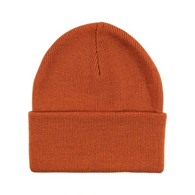 Hudson Baby Family Knit Cuffed Beanie 3pk, Rust 2 Hudson Baby Family Knit Cuffed Beanie 3pk, Rust - Image 2